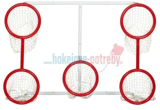  Hokejová branka Winnwell 72" Heavy Duty 5-Hole Skill Net 